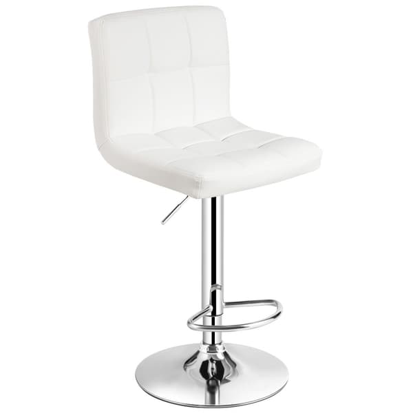 Barstol, 41x41x65-85 cm, Vit