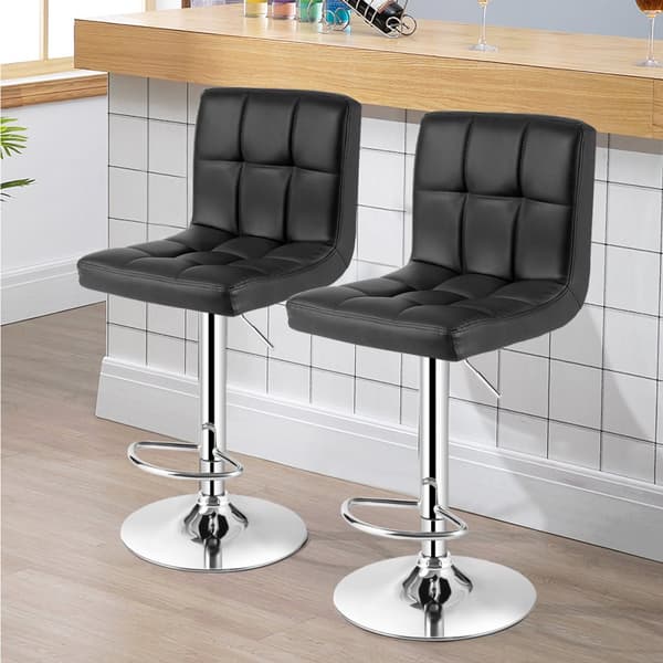 Barstolset, 41x41x65-85 cm, Svart