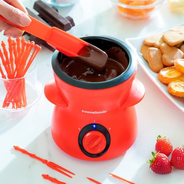 Chokladfondue med Tillbehör - Elektrisk
