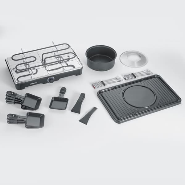 Severin Fondue/Raclette Kombinerad 8pannor  2in1 RG 2347