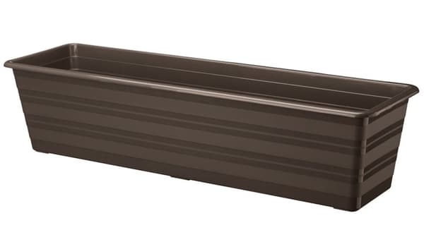 Balkonurtepotte Draco (60 cm, brun)
