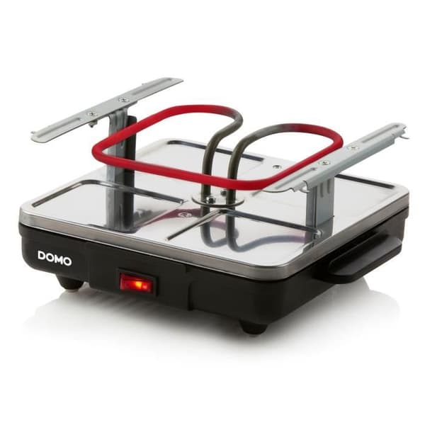 DOMO DO9147G 4-personers raclette grill - Svart