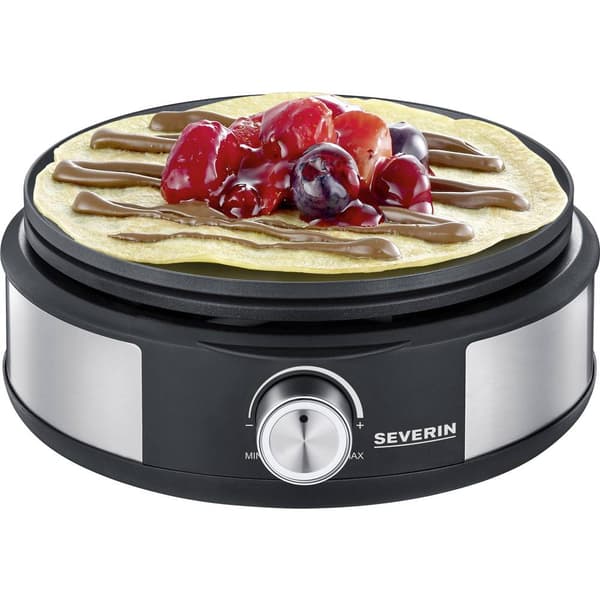 Severin 2471 Fondue 1500 W steglös temperaturregulator Rostfritt stål, Svart