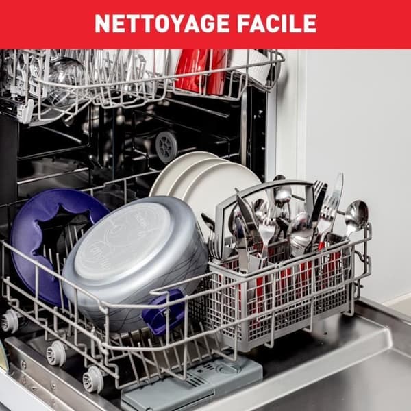 TEFAL Fonduemaskin, 8 personer, Roterande bricka med ramekin, Non-stick beläggning, Simply Invents EF353812