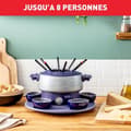 Miniatyrbild 2 av 5: TEFAL Fonduemaskin, 8 personer, Roterande bricka med ramekin, Non-stick beläggning, Simply Invents EF353812
