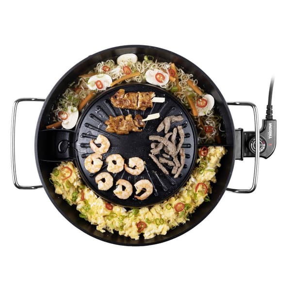 Tristar Korean Hot Pot Grill Fondue Svart