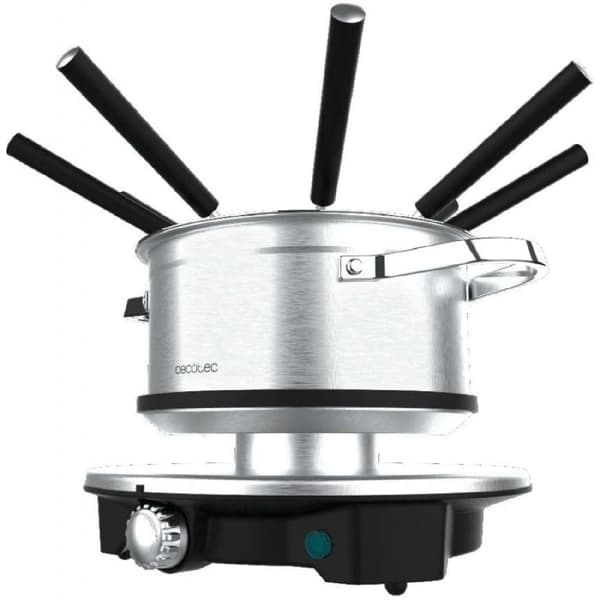 Cecotec Electric cheese, chocolate and oil fondue, 1500 W and 8 forks.