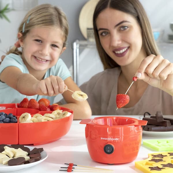 2-in-1 jelly bean -makeisten ja suklaan fonduelaite Yupot InnovaGoods