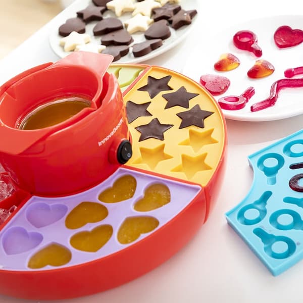 2-in-1 jelly bean -makeisten ja suklaan fonduelaite Yupot InnovaGoods