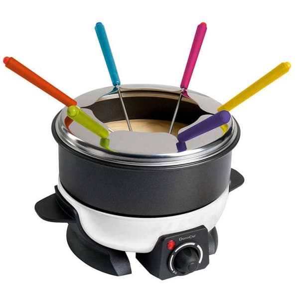 Livoo DOC106 elektrisk fonduegryta - 1,6L non-stick-gryta - 6 personer
