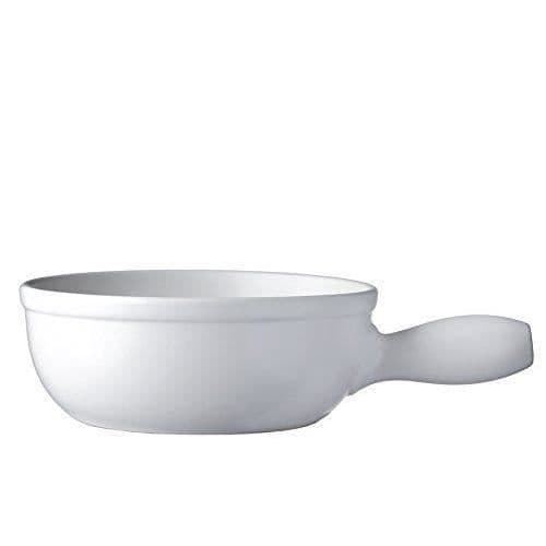 Vår Caquelon för fondue i aluminium, induktionskompatibel, Vit 24 cm - 2896205924