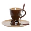 Miniatyrbild 1 av 4: Chokladfondue DKD Home Decor Rostfritt stål Porslin