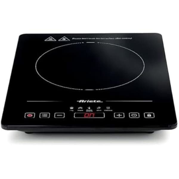 Induktionsplatta - ARIETE - 1997 - Glaskeramik - 2000W - Portabel - 10 effektlägen