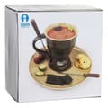 Miniatyrbild 2 av 4: Chokladfondue - DKD Home Decor - Rostfritt stål - 4 personer - Variabel temperatur