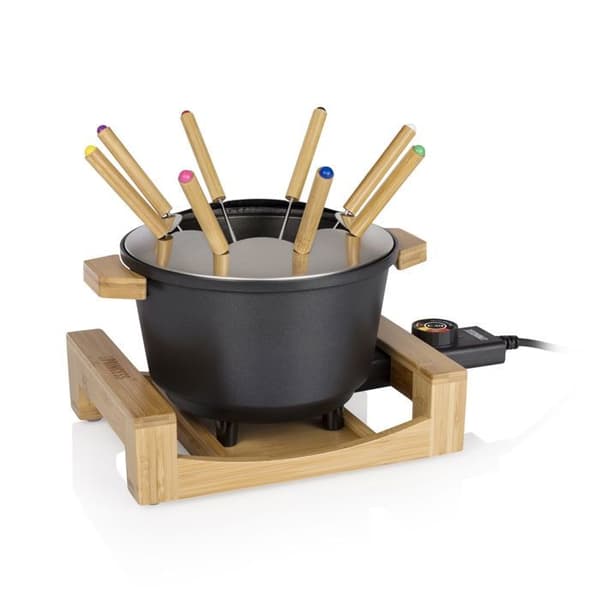 Fondue Princess Pure 173025 - Fonduemaskin för 8 personer - 1,5 L - 800 W