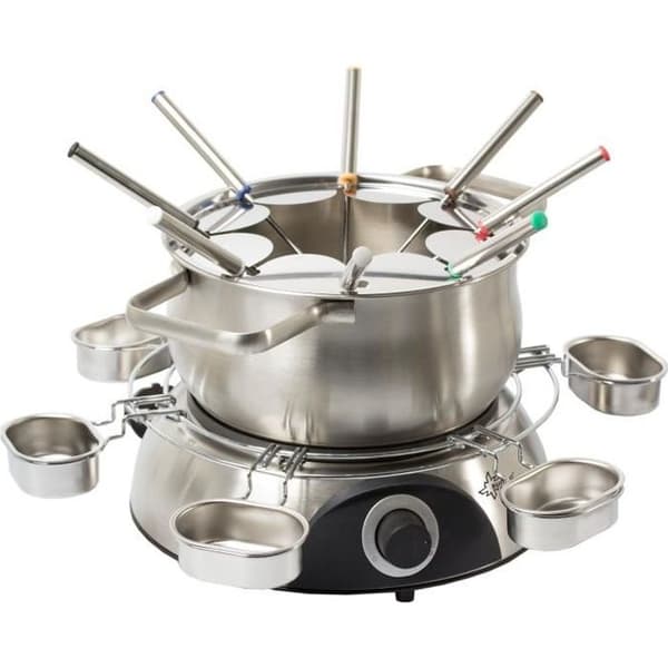 SUNTEC FON-8014 Fonduebryggare - 3 i 1 ost/kött/chokladset - 8 personer