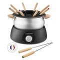 Miniatyrbild 2 av 4: LAGRANGE Fondue Classic - 12 gafflar - 900W - Lätt trä
