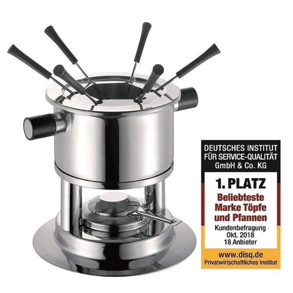 Fondue-set - Schulte-Ufer - 69072-16 - Rostfritt stål - 16 cm - 1 styck