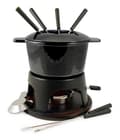 Miniatyrbild 1 av 4: Swissmar Fondue Set - F66708 - Sierra 11-delat Gjutjärn/Rostfritt Stål Fondue Set Metallic Svart 1,6 L