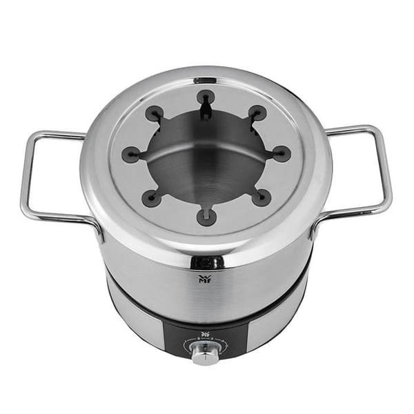 WMF 415130011 - LONO - Fondueset för 8 personer, med fonduegryta och 8 gafflar i rostfritt stål
