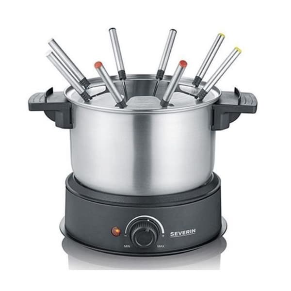 Fondue-set - SEVERIN - 2470 - 1500W - 8 personer - rostfritt stål - 1,4L
