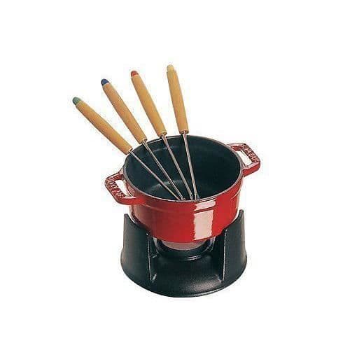 Fondue-set - Staub - Choklad - Körsbär - 10 cm - Gjutjärn - 1 styck