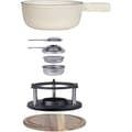 Miniatyrbillede 3 af 6: Traditionellt fondueset - LIVOO - MEN426C - 2,6L - 6 personer - Emaljerat gjutjärn - 6 gafflar - Fonduegryta lämplig för alla värmekällor