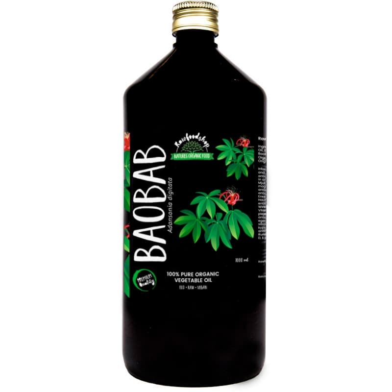 Baobabolja kallpressad EKO 1000ml