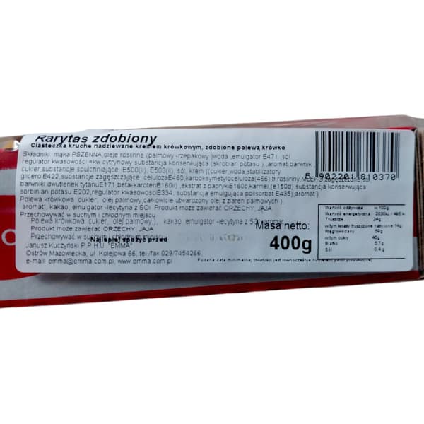 Smördekex 400g En delikatess dekorerad