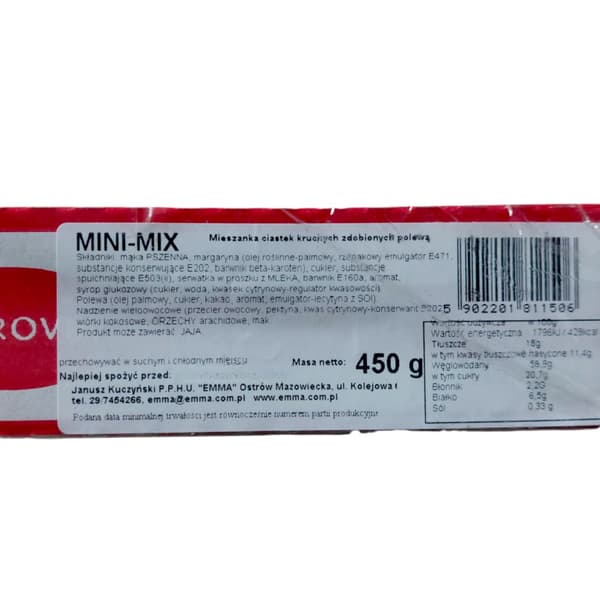 Mini-Mix 450g murokeksikeksiseos