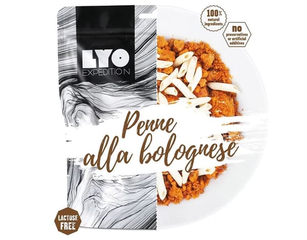 Frystorkad mat LYO Food Penne bolognese 370 g