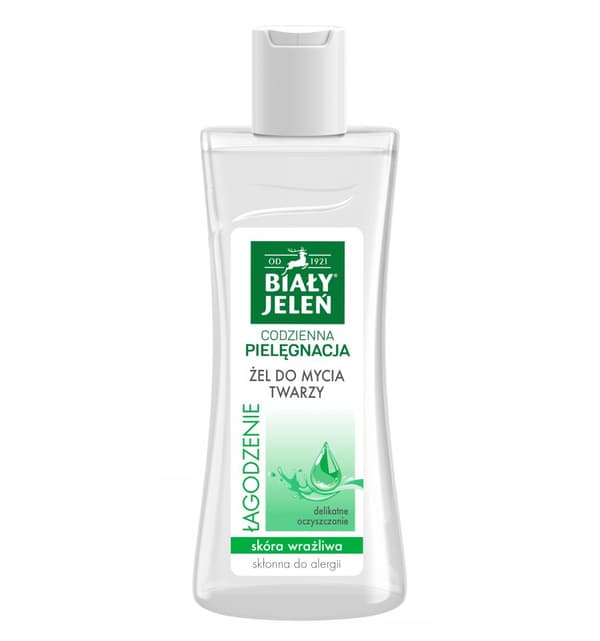 Rauhoittava kasvojen pesugeeli 265 ml BIAŁY JELEŃ