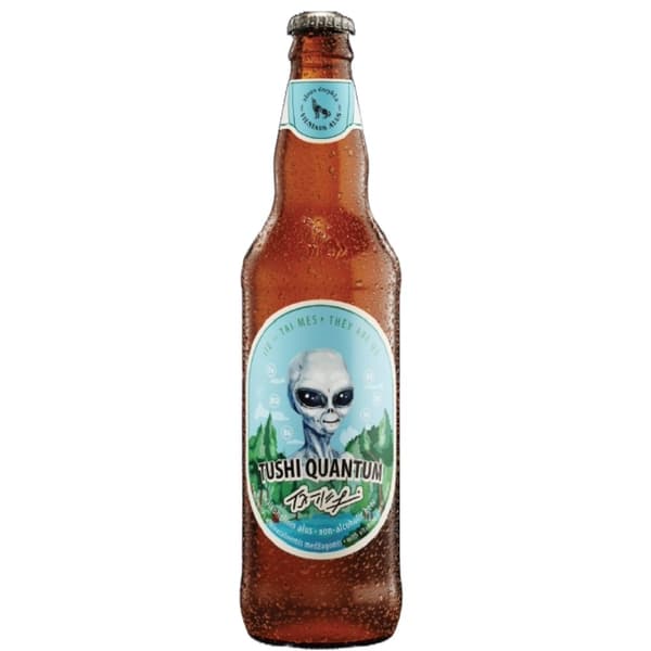 TUSHI QUANTUM Alkoholfri öl med vitaminer och mineraler 500ml / VILNIAUS