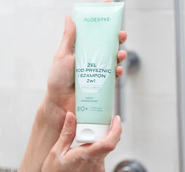 Duschgel och schampo 2 i 1 250 ml ALOESOVE