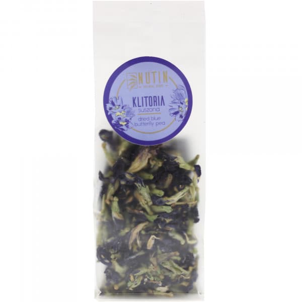 Tørret Clitoria (Sommerfuglært) 20g / Næringsindhold