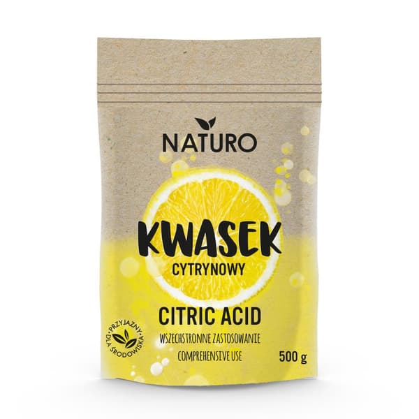 Citronsyra 500 g (ny) / Naturo