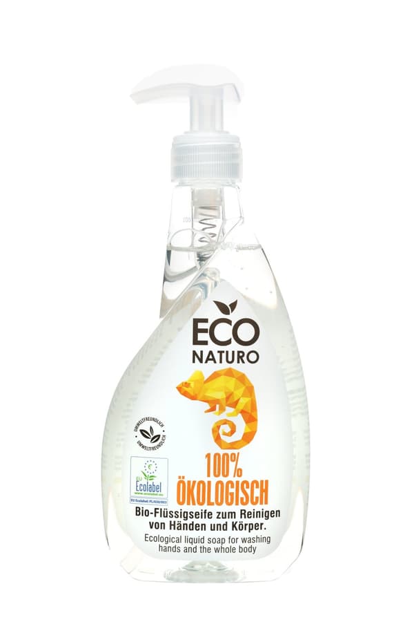 5x Ekologisk flytande tvål 400ml DE / EcoNaturo