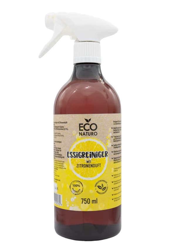 Sitruunanmakuinen etikka 6 % 750 ml DE / EcoNaturo
