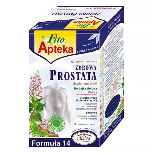 Kosttillskott för hälsosam prostata 20 påsar / MALWA