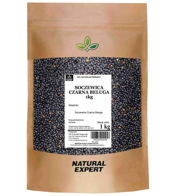 Svarta Belugalinser 1 kg