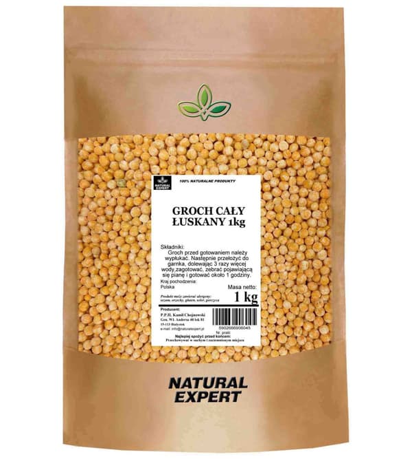KELTAISET HERNEET, KOKONAISKUORISET, 1 kg