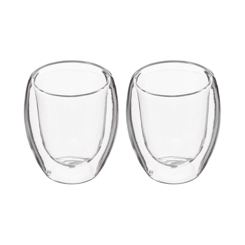 Set med kaffekoppar Secret de Gourmet Glas Transparent (7 cl)