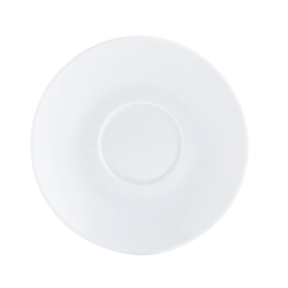 Tallrik Quid Basic Kaffe/ Café Keramik Vit (12,5 cm) (Pack 12x)