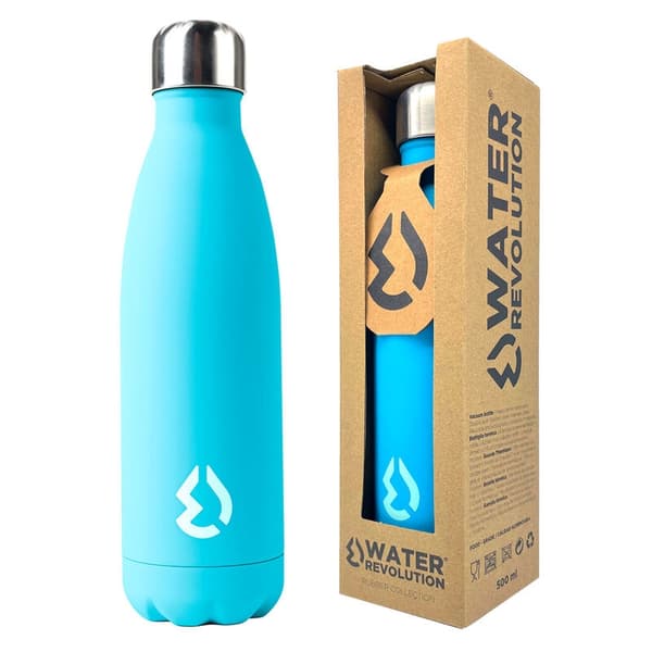 Water Revolution Turquoise water bottle 500ml