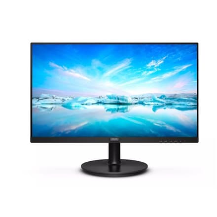 MONITOR  Philips 27 inch, home | office, VA, Full HD (1920 x 1080), Wide, 250 cd/mp, 4 ms, DisplayPort | VGA | HDMI, "272V8LA/00" (timbru verde 7 lei) Sort