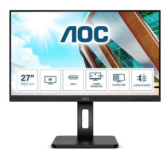 U27P2CA | 27 " | IPS | 60 Hz | 4 ms | 3840 x 2160 pixels | 350 cd/m² | HDMI ports quantity 2