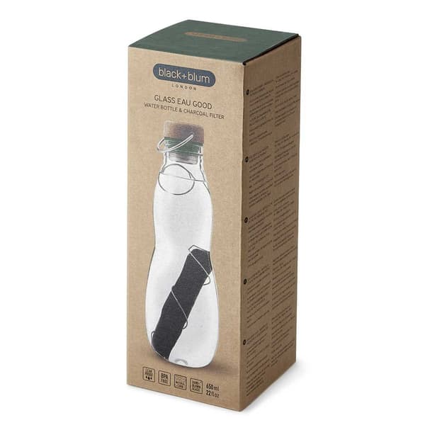Black+blum Filterflaska Eau Good Glass 650ml Durchsichtig