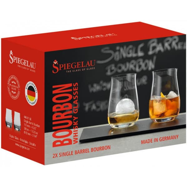 Spiegelau Single Barrel Bourbon -viskilasi, 2 kpl