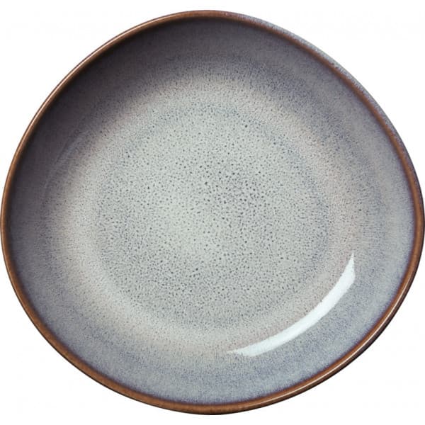 Villeroy & Boch Lave Beige-skål, flad, 22 cm