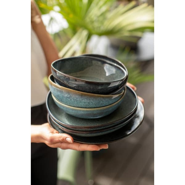 Villeroy & Boch Lave Glace -tallrik, 23,5 cm